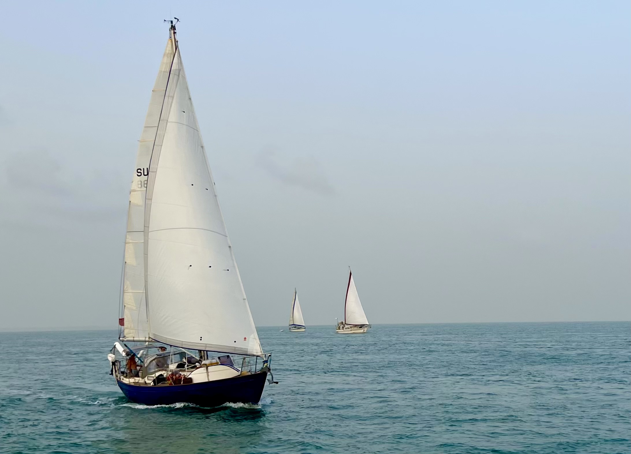 Sailing in the Bijagos.